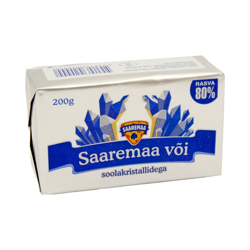 SAAREMAA Voi Suolainen 200 G Eestin Elintarvikkeet Verkkokauppa SAAREMAA Voi Suolainen 200 G Eestin Elintarvikkeet Verkkokauppa