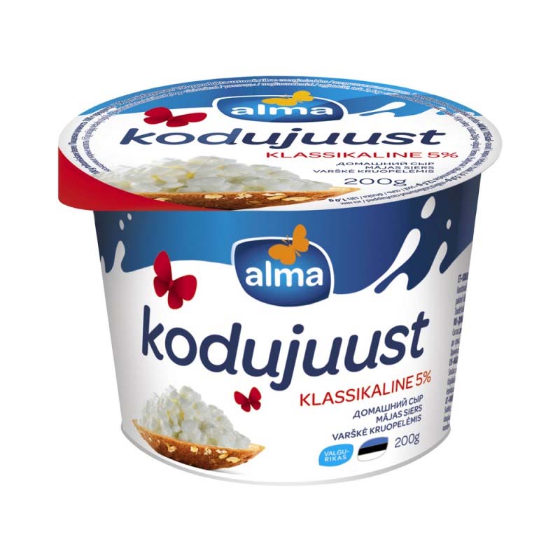 ALMA Raejuusto 5 200 G Eestin Elintarvikkeet Verkkokauppa