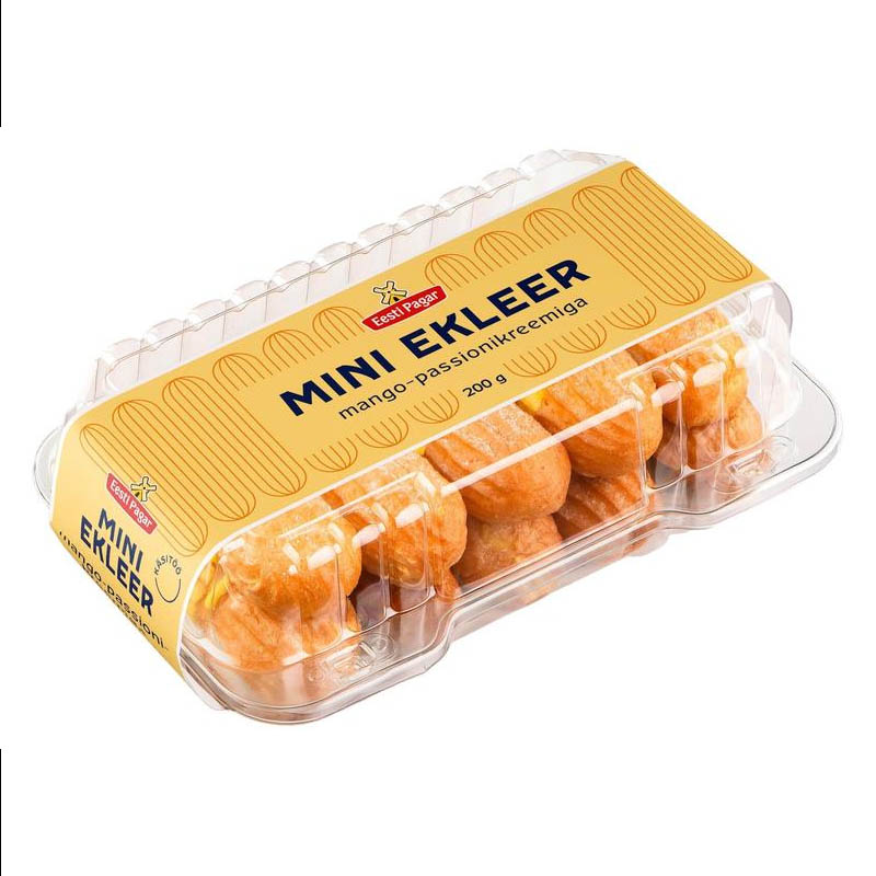 EESTI PAGAR Mini eclair mango-passion kermalla 200 g