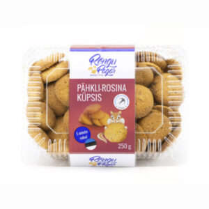 RP Saksanpähkinä-rusina keksi 250 g