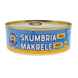KAPTEN GRANT Makrilli öljyssä 240 g