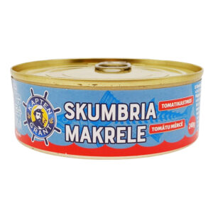 KAPTEN GRANT Makrilli tomattikastikkessa 240 g