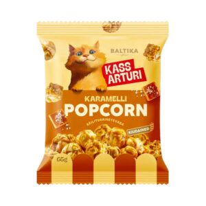 BALTIKA Kissa Arturi karamelli popcorn 65 g