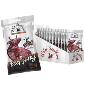 WILD STALLION Kuivattu naudanliha BBQ-kastike 25 g